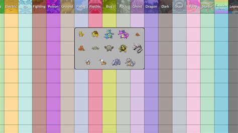 fabrte pokemon picker by type.